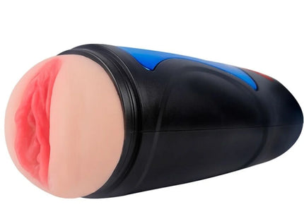 SHEQU - RENEE QUETSCHBARER VAGINA-MASTURBATOR MIT VIBRATION IM ETUI
