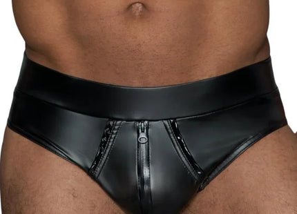 Shorts mit Reißverschluss H065 - S - Männer Slip