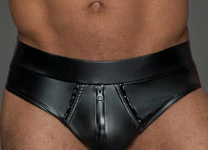Shorts mit Reißverschluss H065 - S - Männer Slip