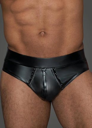 Shorts mit Reißverschluss H065 - S - Männer Slip