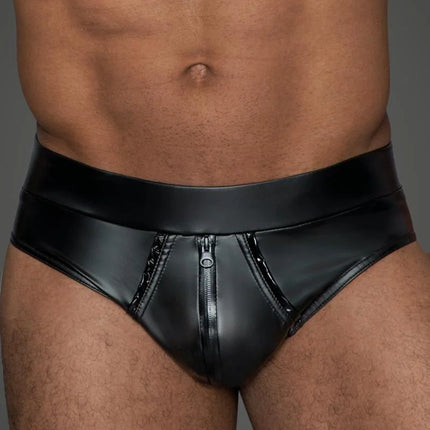 Shorts mit Reißverschluss H065 - S - Männer Slip