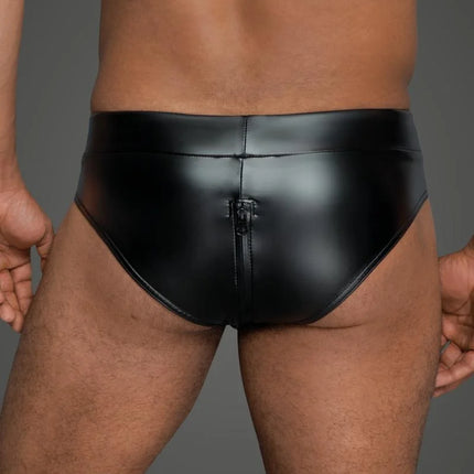 Shorts mit Reißverschluss H065 - S - Männer Slip