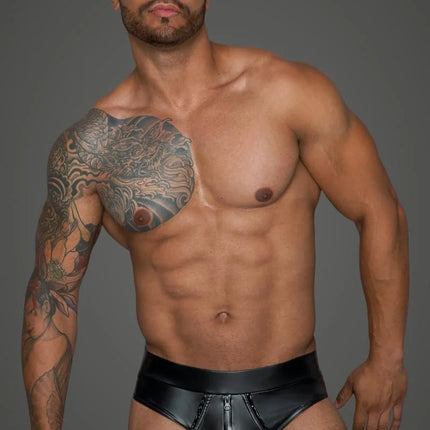 Shorts mit Reißverschluss H065 - S - Männer Slip