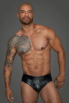 Shorts mit Reißverschluss H065 - S - Männer Slip