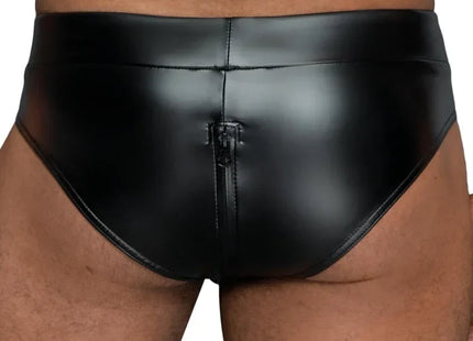 Shorts mit Reißverschluss H065 - S - Männer Slip
