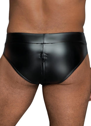 Shorts mit Reißverschluss H065 - S - Männer Slip