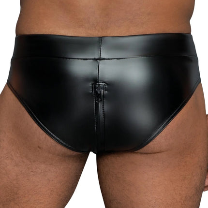 Shorts mit Reißverschluss H065 - S - Männer Slip