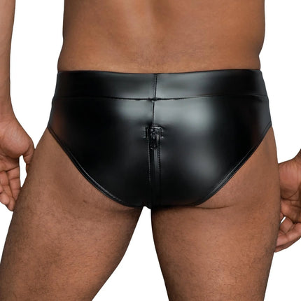 Shorts mit Reißverschluss H065 - S - Männer Slip