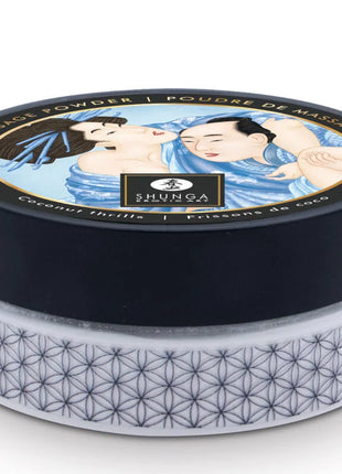SHUNGA - ESSBARES KOKOSNUSS-MASSAGEPULVER-SET - Essbare Pulver