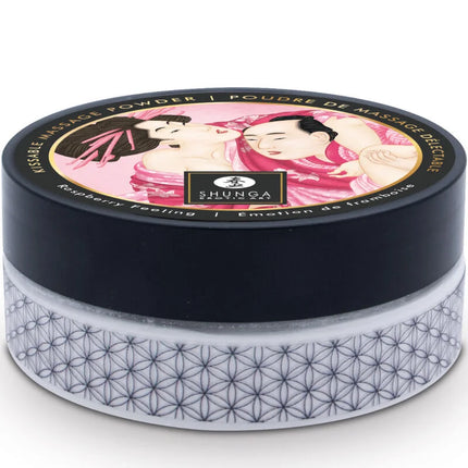 SHUNGA - ESSBARES MASSAGEPULVER-KIT HIMBEERE - Essbare Pulver