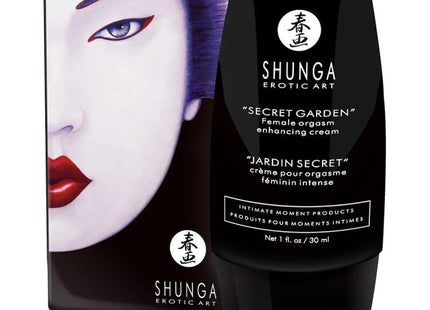 SHUNGA - INTENSIVE WEIBLICHE ORGASMUSCREME SECRET GARDEN