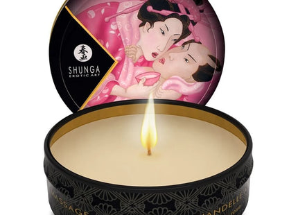 SHUNGA - MINI CARESS BY CANDLELIGHT DISPLAY MASSAGEKERZEN 24 EINHEITEN