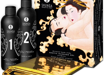 SHUNGA - ORIENTALISCHES MELONE-MANGO-EROTISCHES KÖRPER-ZU-KÖRPER-MASSAGEGEL