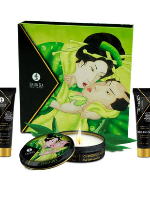 SHUNGA - SECRET GEISHA BIO-GRÜNTEE-SET - Massage-Kits