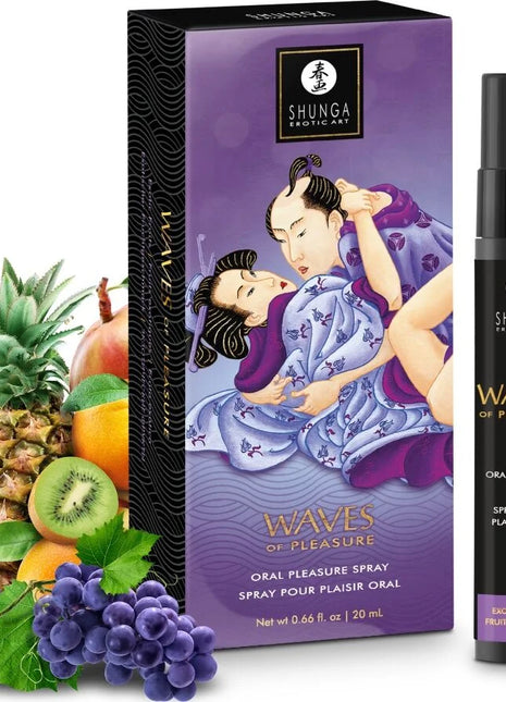SHUNGA - WAVES LUSTIGES SPRAY ZUM ORALEN VERFÜHRERISCHER EXOTISCHER FRÜCHTE 20 ML