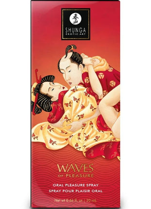 SHUNGA - WAVES PLEASURE SPRAY ORAL SEXUCTIVE ERDBEERE 20 ML