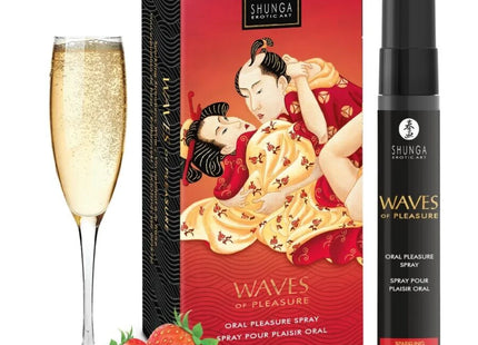 SHUNGA - WAVES PLEASURE SPRAY ORAL SEXUCTIVE ERDBEERE 20 ML