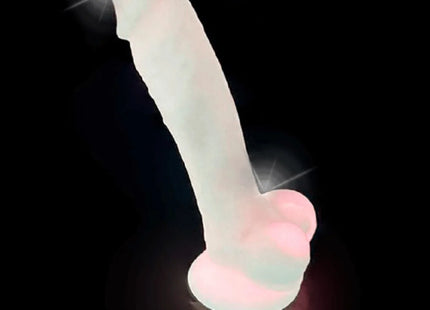 SILEXD Modell 1: Fluoreszierender Silikon-Penis 17,5 cm - Realistische Dildos
