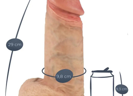 SILEXD - MODELL 1 XTREME PREMIUM SILIKON - REALISTISCHER PENIS - 28 CM - Dildo