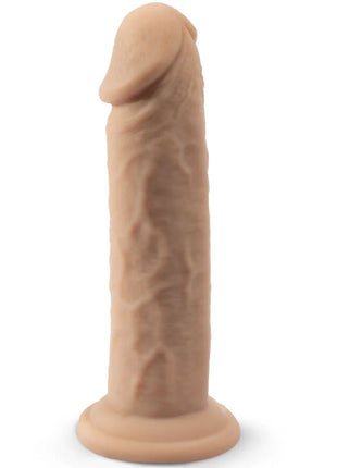 SILEXD: RealSkin - Thermoflex Silikonmodell - 15,4 cm - Dildo mit Saugnapf