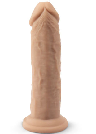 SILEXD: RealSkin - Thermoflex Silikonmodell - 15,4 cm - Dildo mit Saugnapf