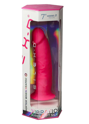 SilexPink - Realistischer Vibrator mit 10 Modi & Fernbedienung - 17 cm - Realistischer Vibrator