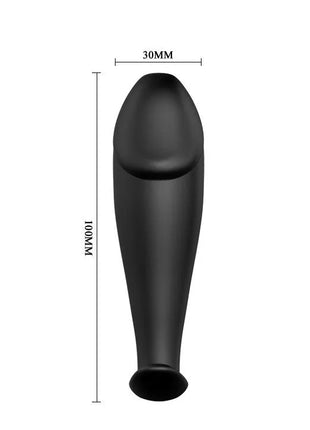 SILIKON ANAL PLUG PENIS FORM UND 12 VIBRATIONSMODI - Analplug