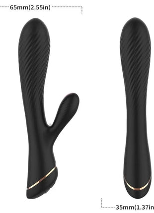SILIKONI RABBIT-VIBRATOR - SCHWARZ - Rabbit-Vibratoren