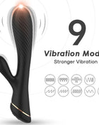 SILIKONI RABBIT-VIBRATOR - SCHWARZ - Rabbit-Vibratoren
