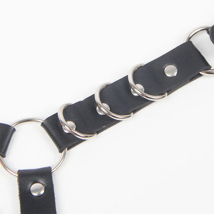 Sinnlicher Strapsgürtel mit Kette - Verführerisches Design Einheitsgröße - Gürtel-Harness