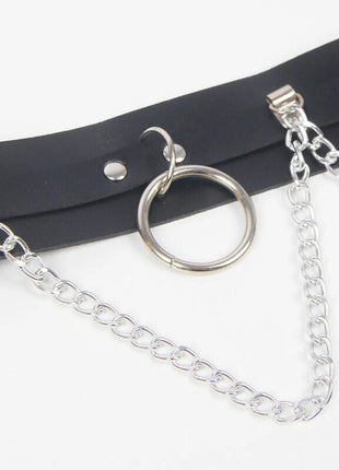 Sinnlicher Strapsgürtel mit Kette - Verführerisches Design Einheitsgröße - Gürtel-Harness