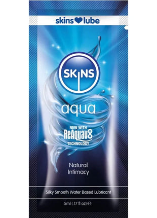 SKINS - AQUA GLEITMITTEL AUF WASSERBASIS EINZELDOSIS 5 ML