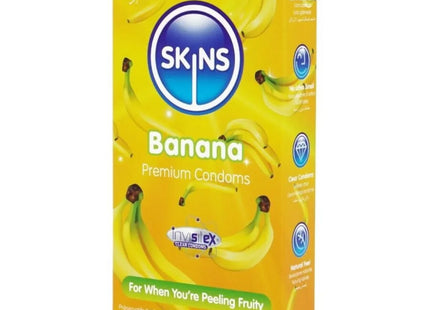 SKINS - BANANA PREMIUM KONDOME PACKUNG 8