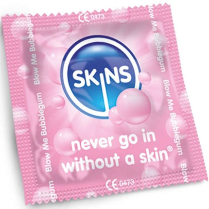 SKINS - BUBBLEGUM PREMIUM-KONDOME PACKUNG 4/8 STÜCK