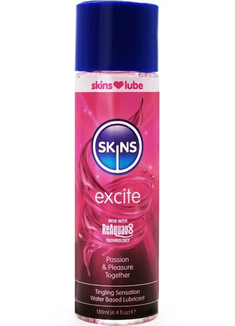 SKINS - EXCITE GLEITMITTEL AUF WASSERBASIS 130 ML