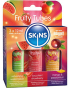 SKINS – FRUCHTIGES GLEITMITTEL-SET WASSERMELONE ERDBEERE & MANGO GLEITMITTEL 3 x 12 ML