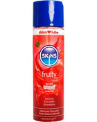 SKINS – FRUCHTIGES WASSERBASIERTES GLEITMITTEL ERDBEERE 130 ML