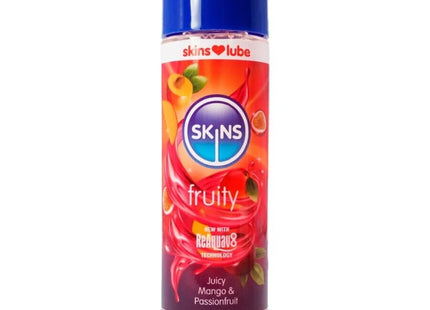 SKINS – FRUCHTIGES WASSERBASIERTES GLEITMITTEL MANGO & PASSIONSFRUCHT 130 ML