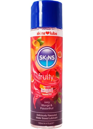 SKINS – FRUCHTIGES WASSERBASIERTES GLEITMITTEL MANGO & PASSIONSFRUCHT 130 ML