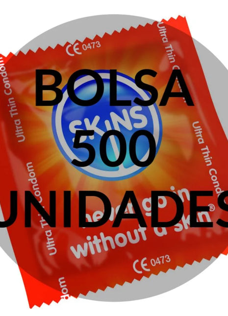 Roter kunststoffwrapper für packung skins hautkondom ultra dünne kondome mit schwarzem text und blauem logo