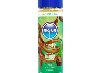 SKINS – KÖSTLICHES WASSERBASIERTES GLEITMITTEL MINZE & SCHOKOLADE 130 ML