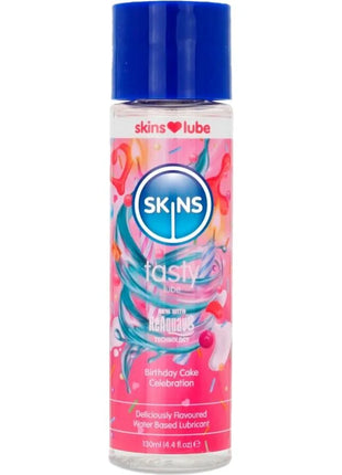 SKINS – LECKERES WASSERBASIERTES GLEITMITTEL FÜR GEBURTSTAGSKUCHEN 130 ML
