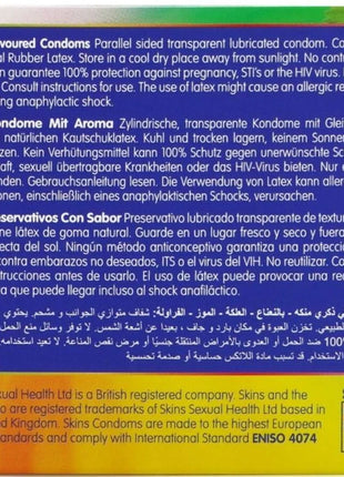 SKINS - PREMIUM-KONDOME MIT VERSCHIEDENEN GESCHMACKSRICHTUNGEN 4/8/16ER-PACK - Kondome - empfindlich