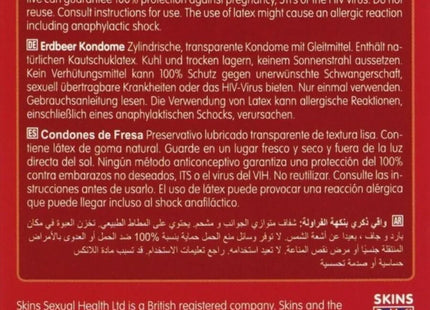 SKINS - PREMIUM KONDOME - PACKUNG 4/8 STÜCK- GESCHMACK - Kondome