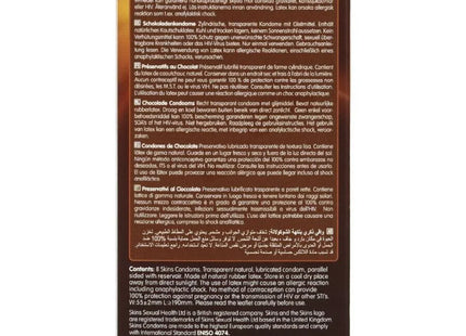 SKINS - SCHOKOLADE PREMIUM-KONDOME 4/8 STÜCK - Kondome