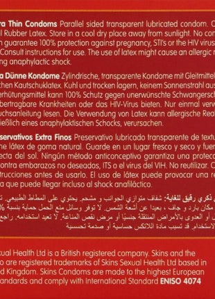 SKINS Ultradünne Kondome Vanilleduft - Kondome - empfindlich