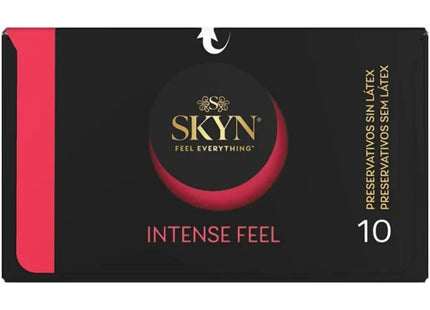 SKYN - KONDOM MIT INTENSIVEM GEFÜHL UND STRUKTURIERTEM WELLENDESIGN 10 EINHEITEN - Kondome