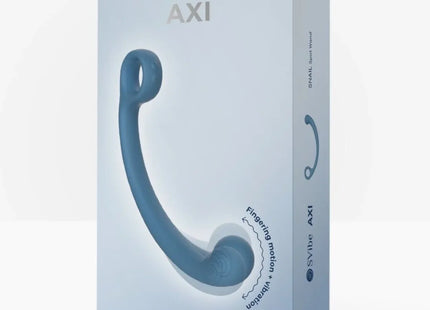 SNAIL VIBE - AXI VIBRIERENDER MASSAGESTAB BLAU