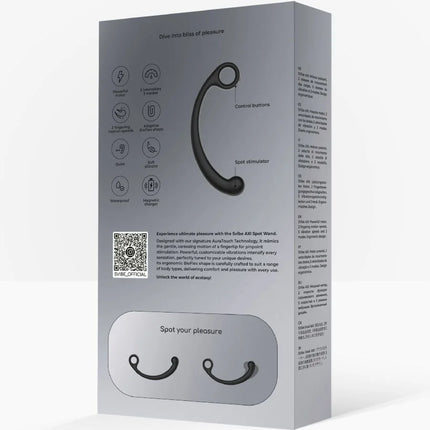 SNAIL VIBE - AXI VIBRIERENDER MASSAGESTAB SCHWARZ