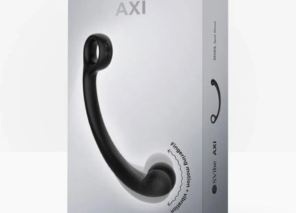 SNAIL VIBE - AXI VIBRIERENDER MASSAGESTAB SCHWARZ